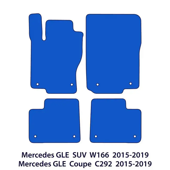 Mercedes-Benz GLE W166/C292 (2015 - 2019) Передний коврик салона — фото 4