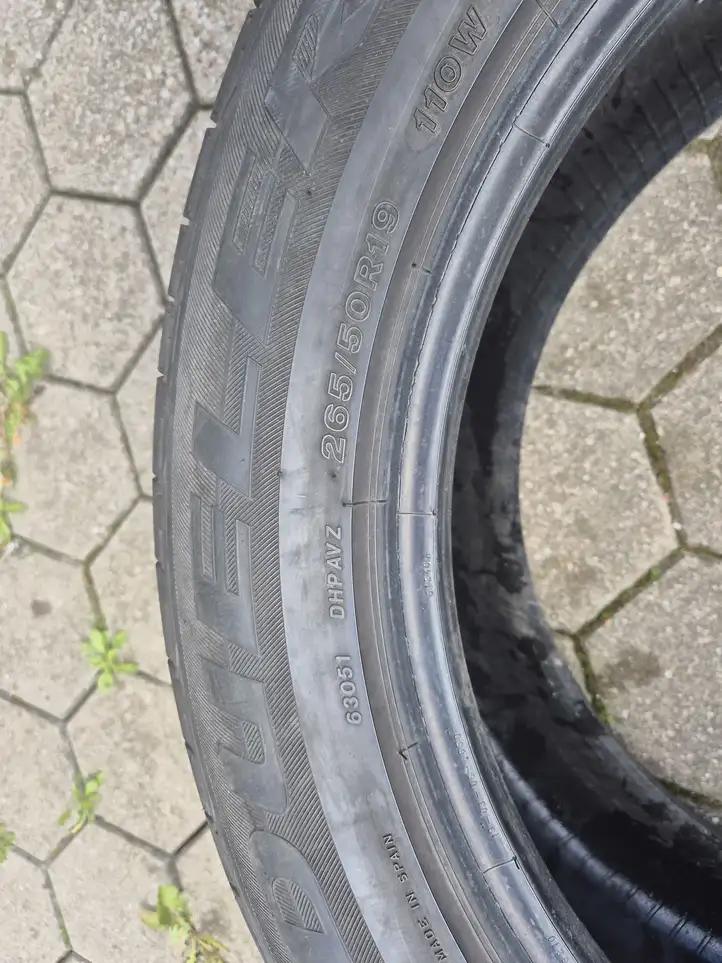 BMW X5 E70 (2006 - 2013) BRIDGESTONE Летняя шина R19 — фото 2