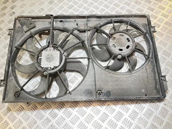 Seat Leon (1P) (2005 - 2012) 1K0121207T Дифузор радиатора — фото 1
