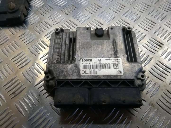 0281012869 Opel Vectra C Variklio valdymo blokas