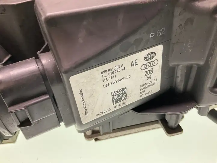 Audi A3/S3 8V (2012 - 2016) 8V0941005AE Передняя фара — фото 4