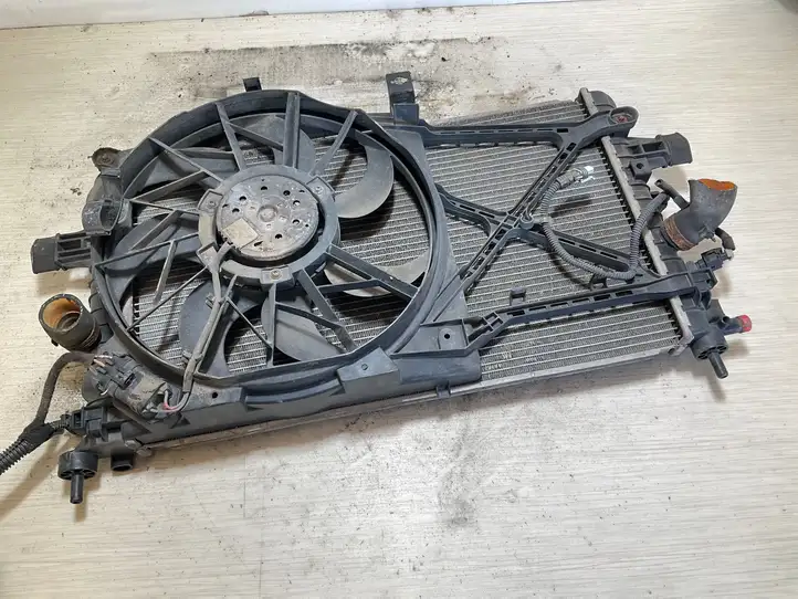Opel Zafira B (2006 - 2008) 13205941 Радиатор охлаждающей жидкости двигателя — фото 1