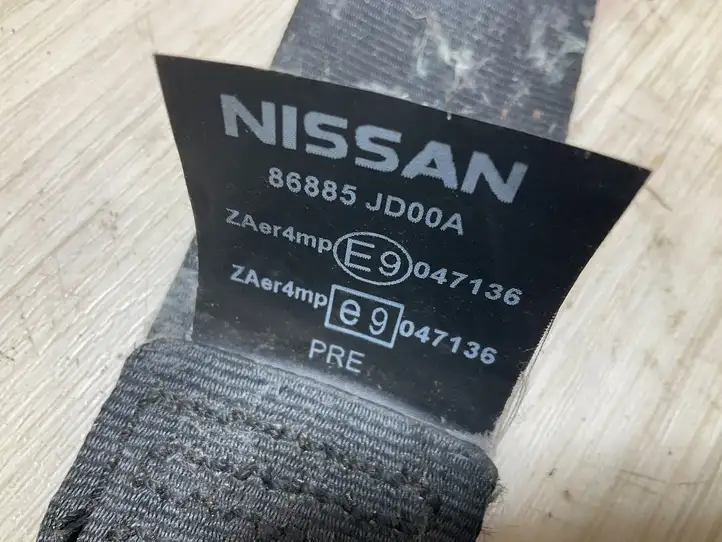 Nissan Qashqai (2006 - 2010) 86885JD00A Передний ремень безопасности — фото 2