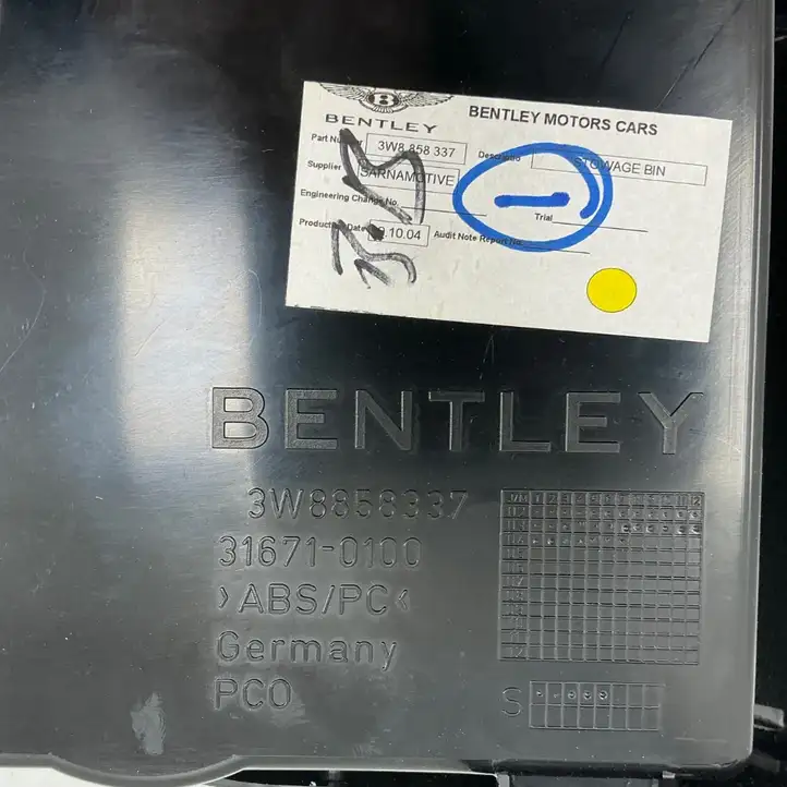 Bentley Continental (2003 - 2017) 3W8858337 Другая деталь консоли (туннеля) — фото 8