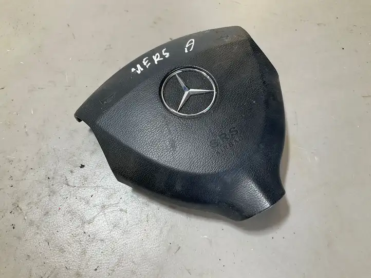 Mercedes-Benz A W169 (2004 - 2012) A1698600102 Подушка безопасности руля — фото 1