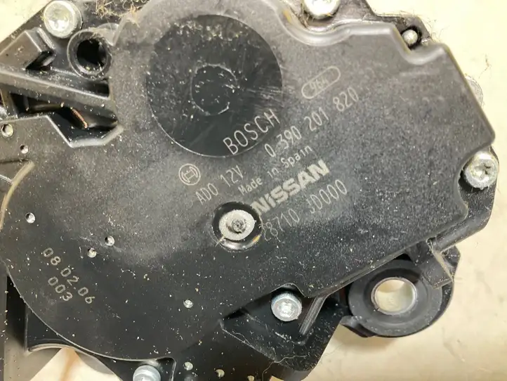 Nissan Qashqai (2006 - 2010) 28710JD000 Двигатель стеклоочистителя заднего стекла — фото 3
