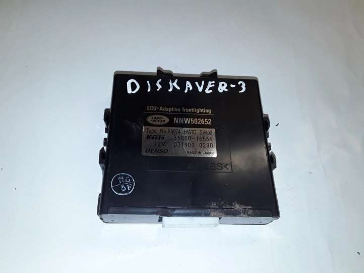 NNW502652 Land Rover Discovery 3 - LR3 Galios (ECU) modulis