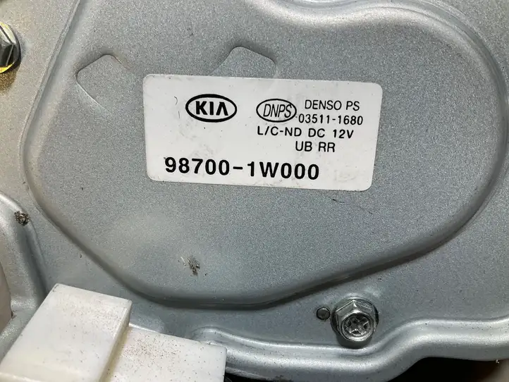 Kia Rio (2011 - 2015) 987001W000 Двигатель стеклоочистителя заднего стекла — фото 3