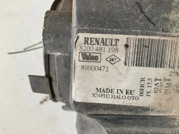 Renault Laguna III (2007 - 2015) 8200481198 Передняя фара — фото 2