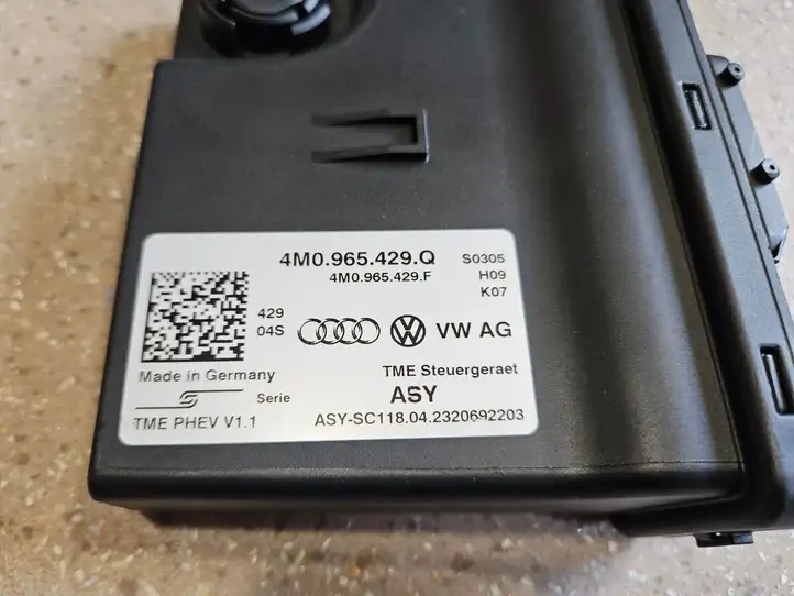 Audi A6 S6 C8 4K (2018 - ) 4M0965429Q Блок управления вентилятором — фото 6