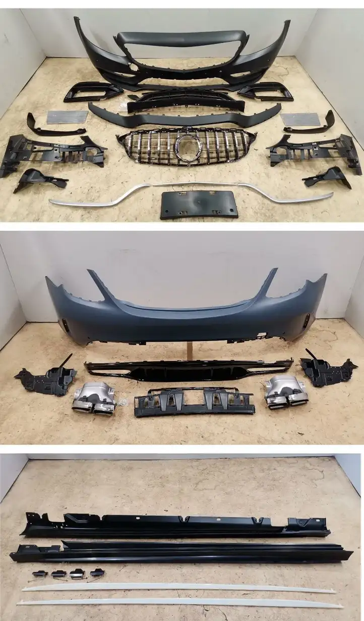 Mercedes-Benz C W205 (2014 - 2021) Комплект переднего бампера — фото 1