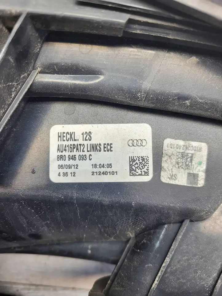 Audi Q5 SQ5 (2012 - 2017) 8R0945093C Задний фонарь в кузове — фото 5