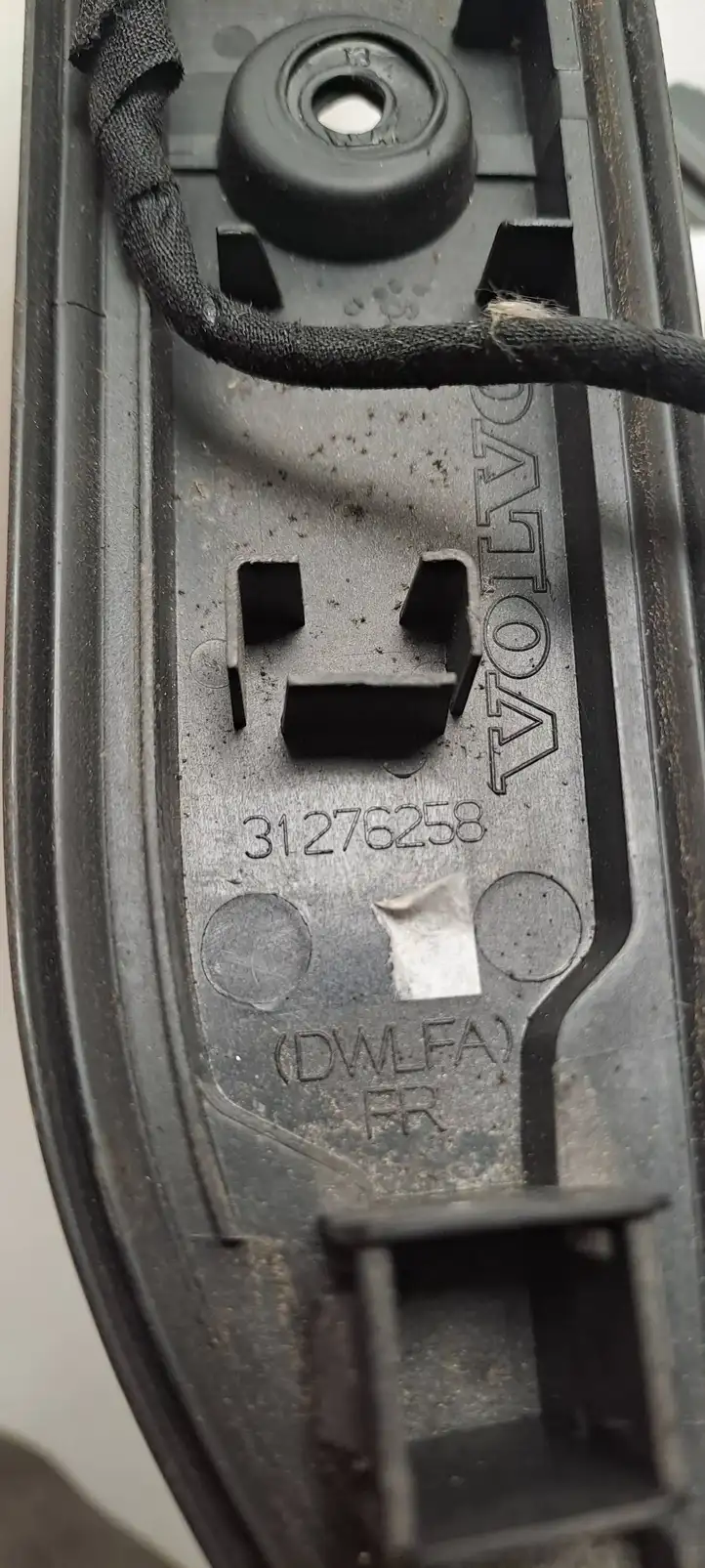 Volvo S80 (2006 - 2009) 31276258 Подсветка номера — фото 7