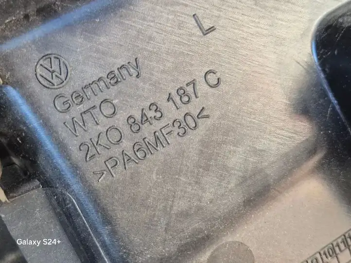 Volkswagen Caddy (2010 - 2015) 2K0843187C Крышка ручки раздвижной двери — фото 3