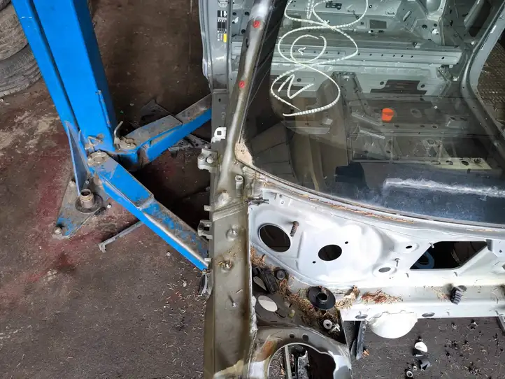 Mini One Cooper F56 F55 (2012 - 2022) Передняя распорка кузова — фото 9