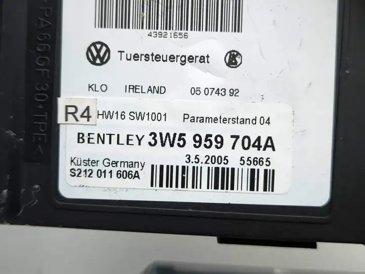 Bentley Flying Spur (2005 - 2012) 05074392 Стеклоподъемник задней двери — фото 8