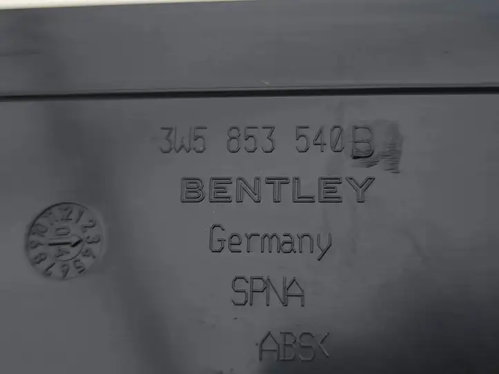 Bentley Flying Spur (2005 - 2012) 3W5853540B Внутренняя отделка заднего порога — фото 5