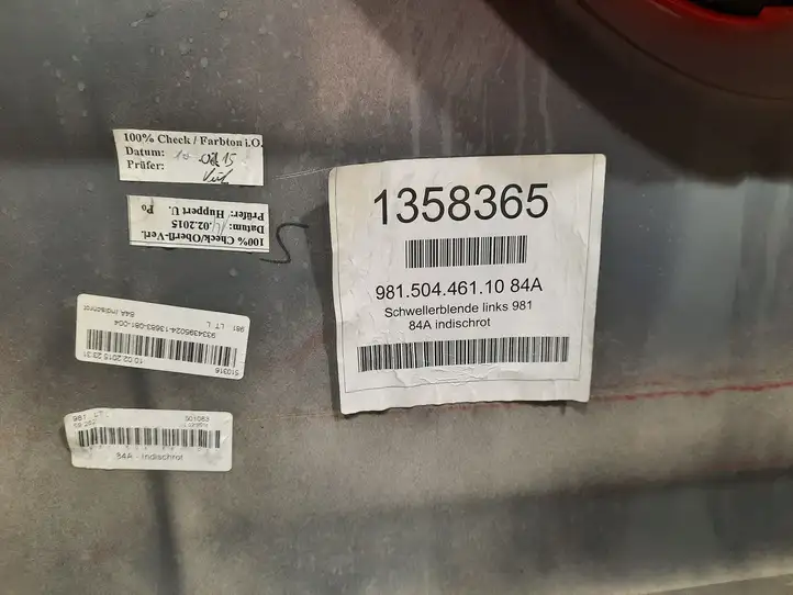 Porsche Boxster 981 (2012 - 2016) 98150446110 Порог кузова — фото 7