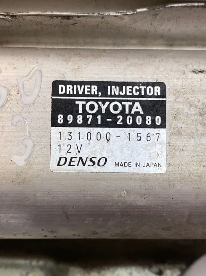 Toyota Verso (2012 - 2015) 8987120080 Блок управления форсунками — фото 5