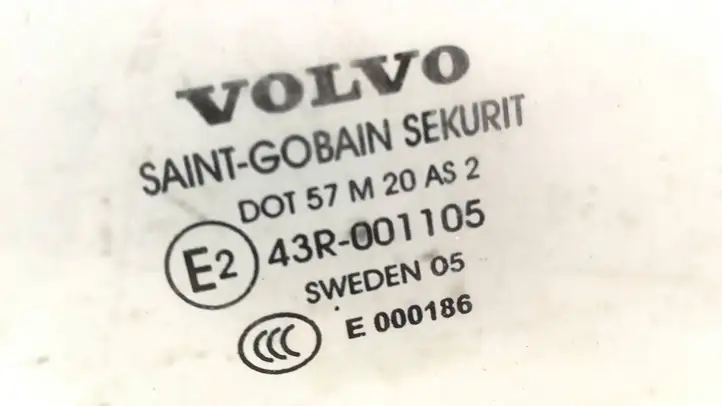 Volvo S40 (2004 - 2007) DOT57M20AS2 Стекло задней двери — фото 7