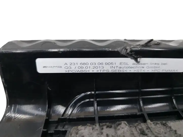 Mercedes-Benz SL R231 (2012 - 2019) A2316801535 Внутренняя отделка переднего порога — фото 10