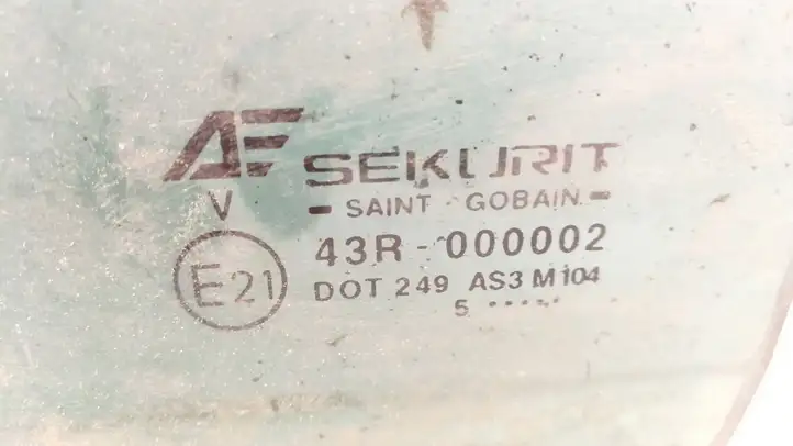 Volkswagen Sharan (2003 - 2010) 43R000002 Стекло задней двери — фото 8