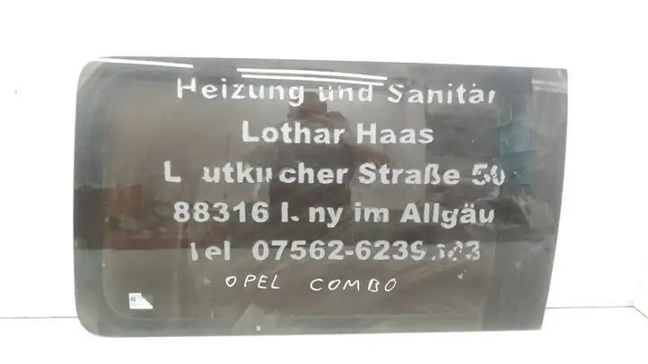 Opel Combo C (2001 - 2005) DOT211M75A2 Стекло раздвижной двери — фото 2