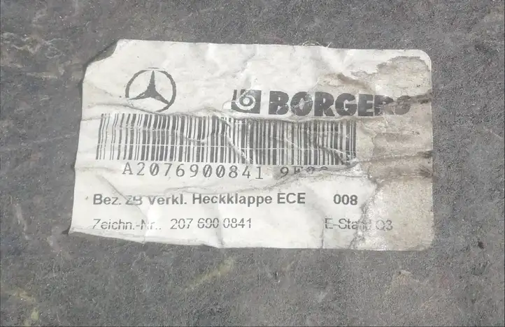 Mercedes-Benz E A207 (2010 - 2017) A2076900841 Прочая отделка багажника — фото 3