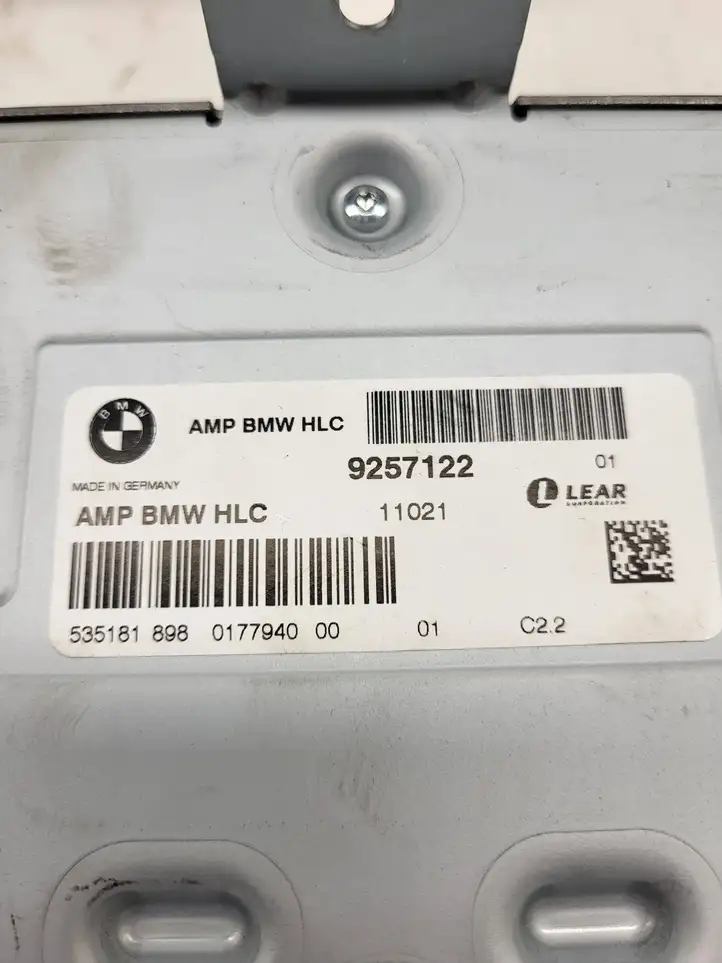 BMW X5 E70 (2006 - 2013) 9257122 Комплект аудиосистемы — фото 8
