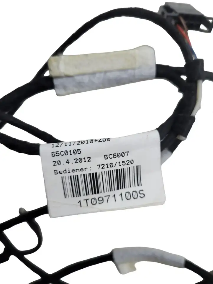 Volkswagen Touran II (2010 - 2016) 1T0971100S Прочая электропроводка — фото 2