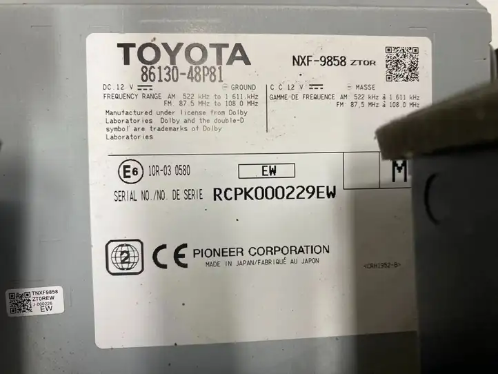 Lexus RX 450H (2015 - 2019) 8613048P81 Магнитола / мультимедийная система — фото 7