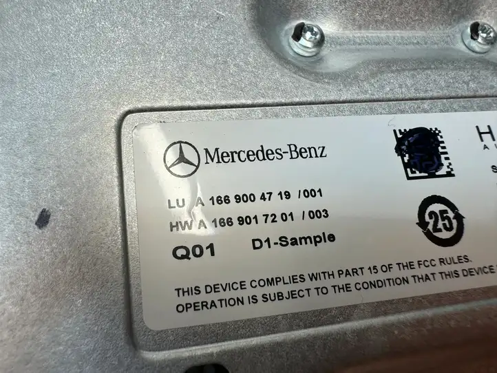 Mercedes-Benz GLS X166 (2015 - 2019) A1668202802 Комплект аудиосистемы — фото 10
