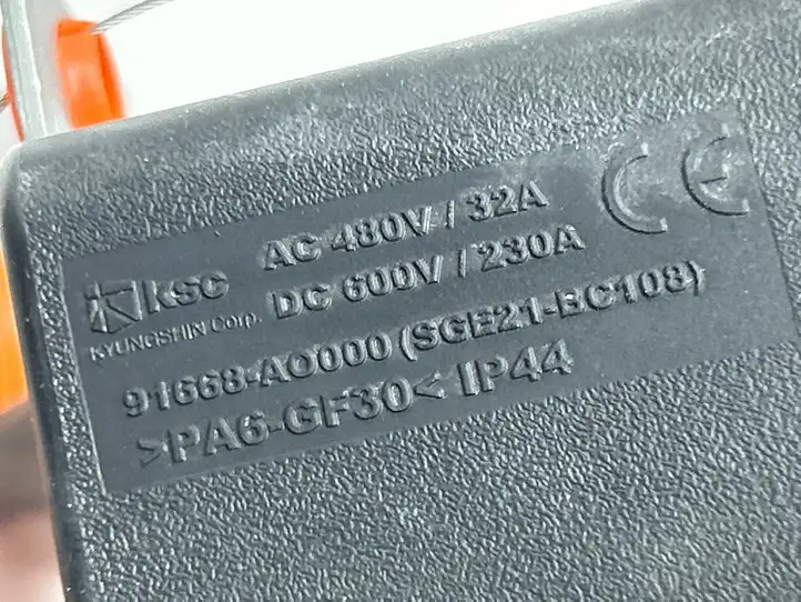 Kia Niro (2016 - ) 91684-AO000 Зарядный разъем электромобиля — фото 8