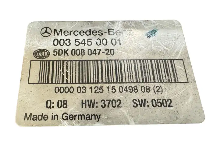 Mercedes-Benz E W211 (2002 - 2009) 0035450001 Модуль комфорта — фото 5