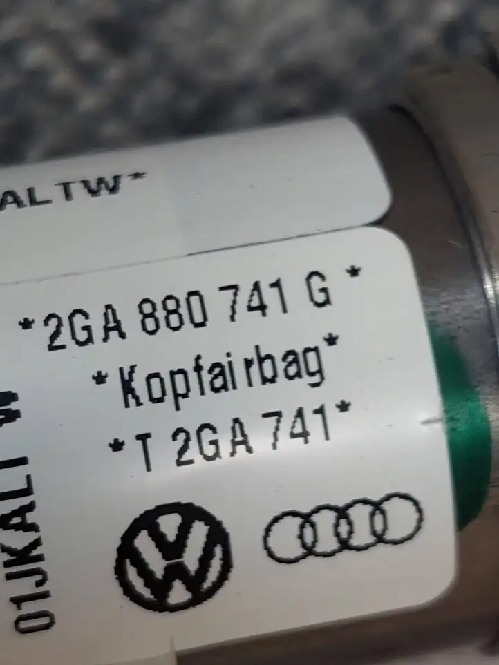 Volkswagen T-Roc (2017 - ) 2GA880741G Боковая подушка безопасности шторка — фото 6