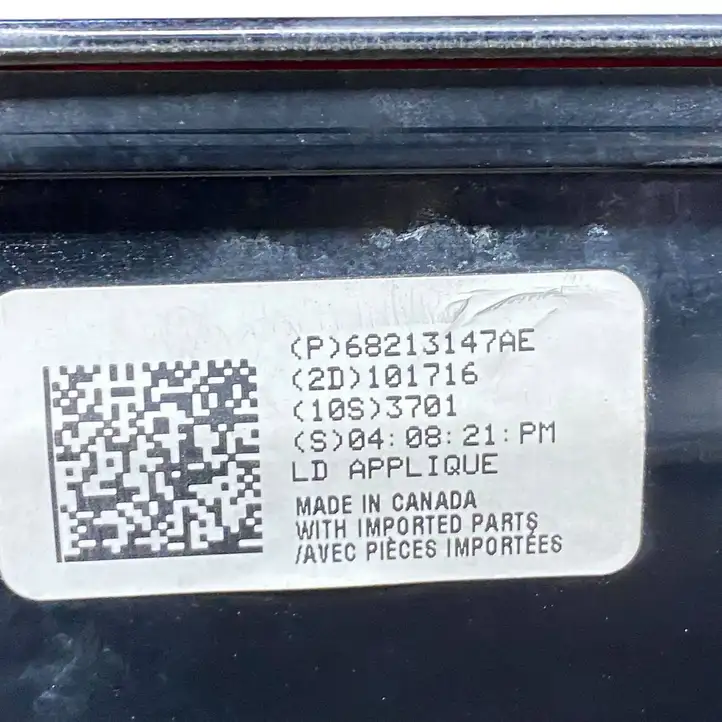 Dodge Charger (2014 - ) 68213147AE Центральный задний фонарь (бленда) — фото 7