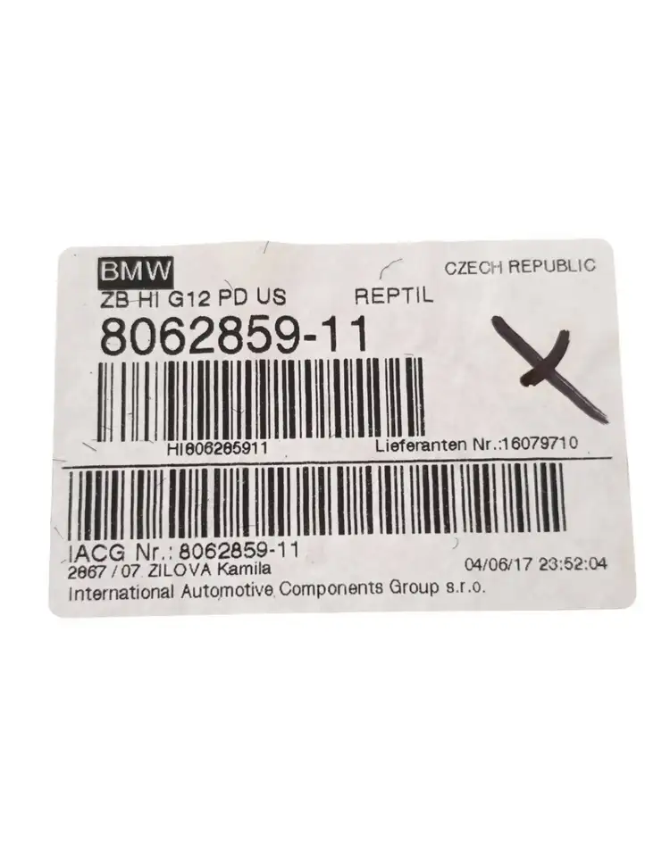 BMW 7 G11 G12 (2015 - 2022) 8062859 Комплект потолочной обшивки — фото 6