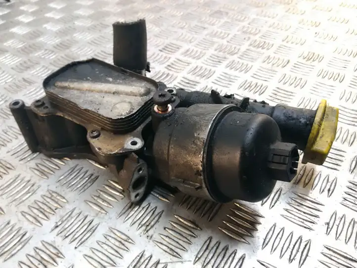 Opel Corsa D (2006 - 2010) 55193743 Кронштейн масляного фильтра — фото 1