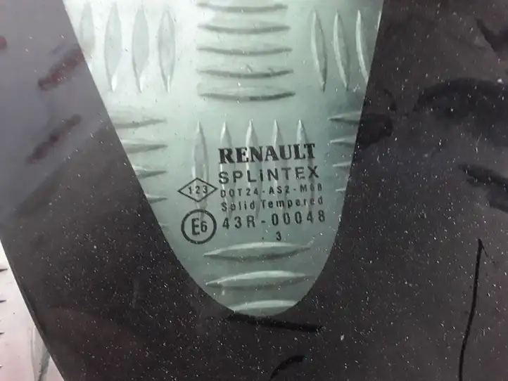 Renault Scenic I (1996 - 2003) DOT24AS2M68 Заднее боковое стекло — фото 2