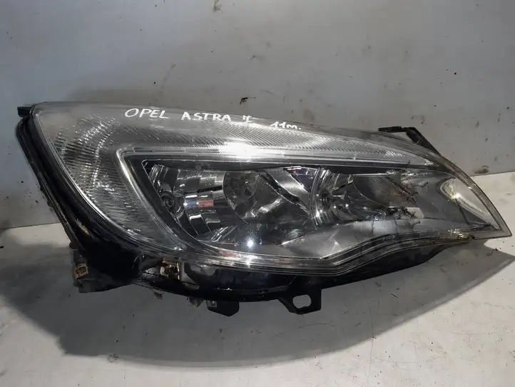 Opel Astra J (2009 - 2012) 1Lg01001104 Передняя фара — фото 1