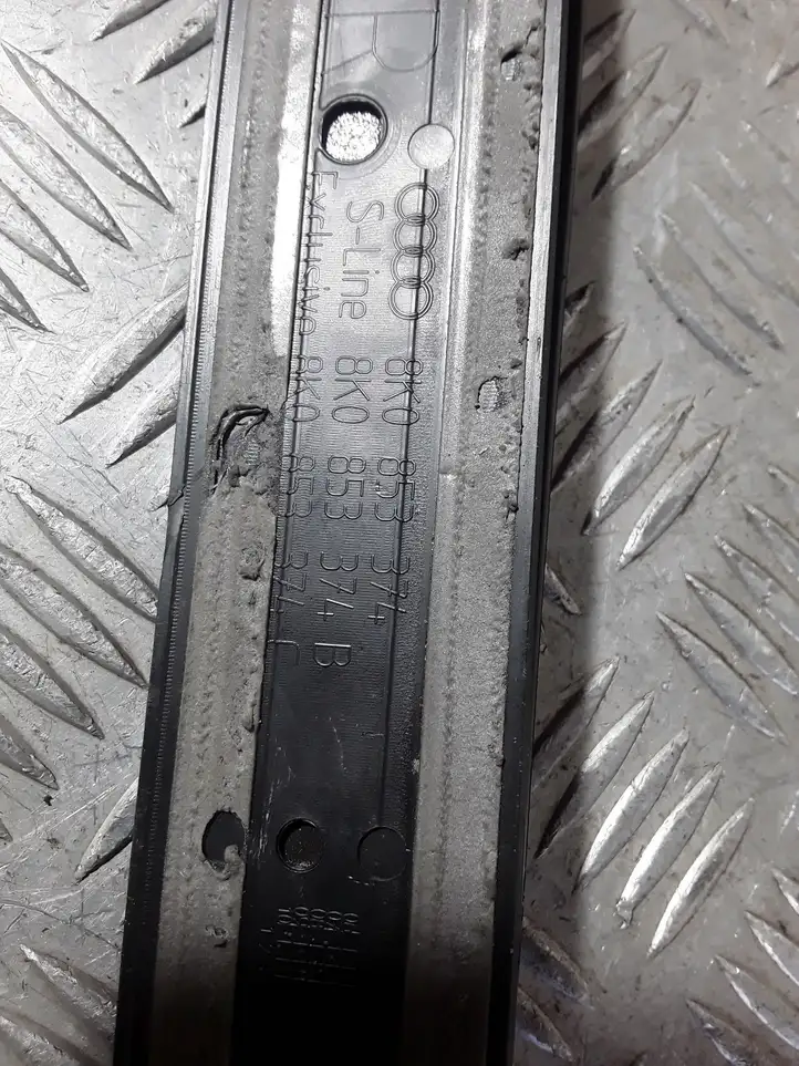 Audi A4 S4 B8 8K (2011 - 2015) 8K0853376 Внутренняя отделка переднего порога — фото 9