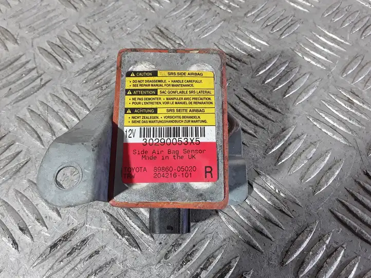 Toyota Avensis T250 (2003 - 2006) 8986005020 Датчик удара SRS — фото 3