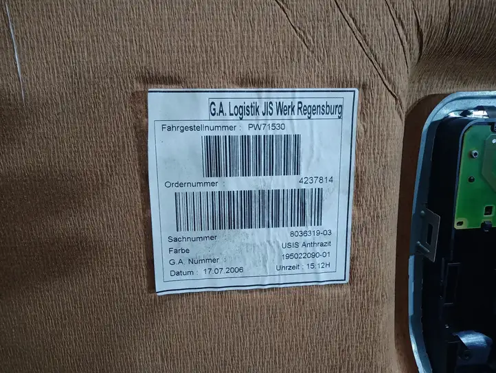 BMW 1 E81 E87 (2004 - 2011) 8036319 Комплект потолочной обшивки — фото 4