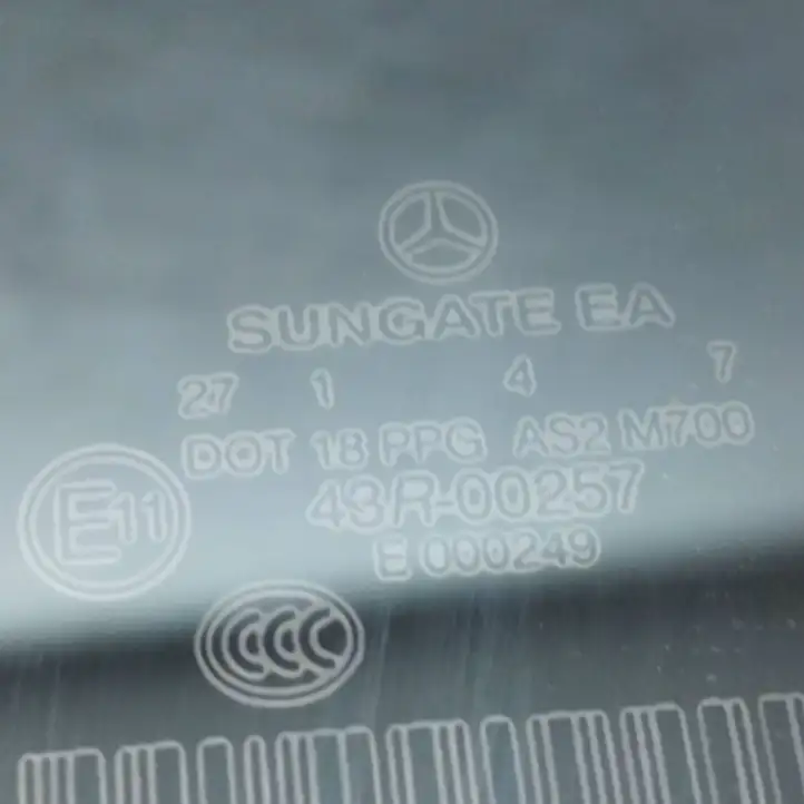 Mercedes-Benz S W221 (2005 - 2013) 43R00257 Стекло задней двери — фото 8