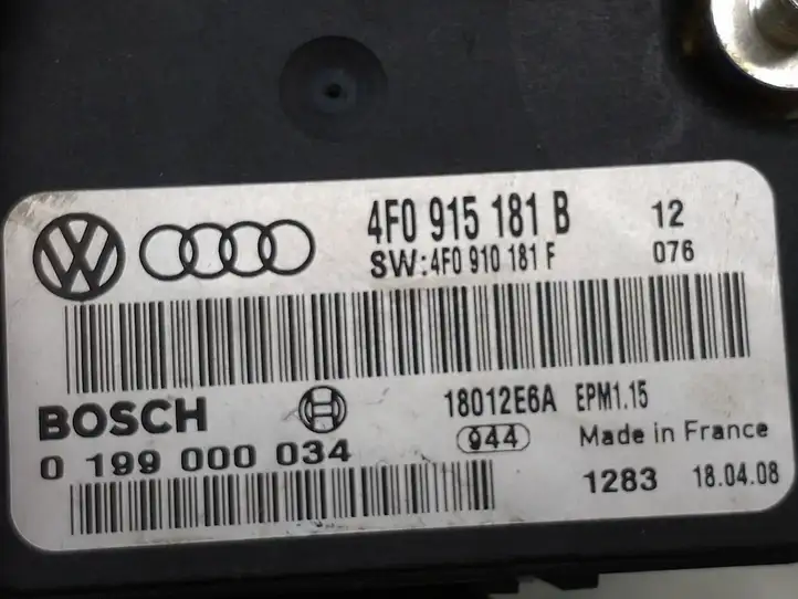 Audi A6 S6 C6 4F (2008 - 2011) 4F0915181B Блок управления электропитанием — фото 5