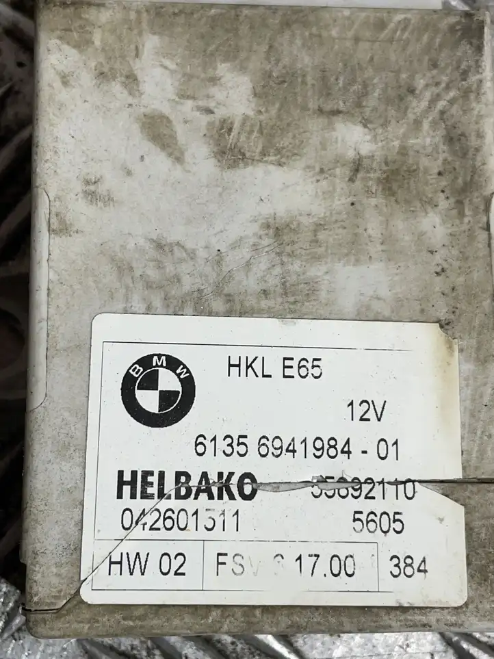BMW 7 E65 E66 (2001 - 2008) 6941984 Насос гидропривода багажника — фото 2
