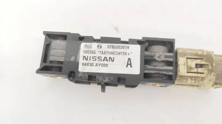 Nissan Primera (2001 - 2008) 0285003019 Датчик удара SRS — фото 3