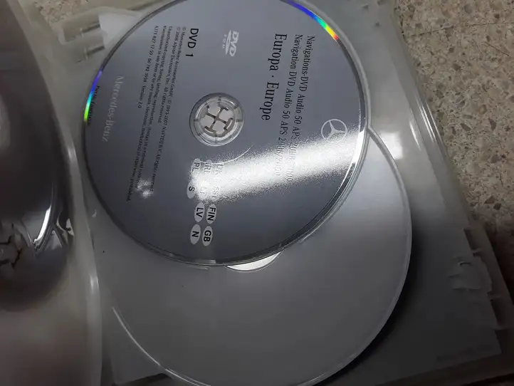 Mercedes-Benz ML W164 (2005 - 2011) A1718271259 Навигационные карты CD/DVD — фото 6