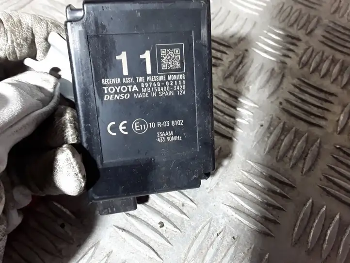 Toyota Auris E180 (2012 - 2018) 8976002111 Прочие блоки управления — фото 2
