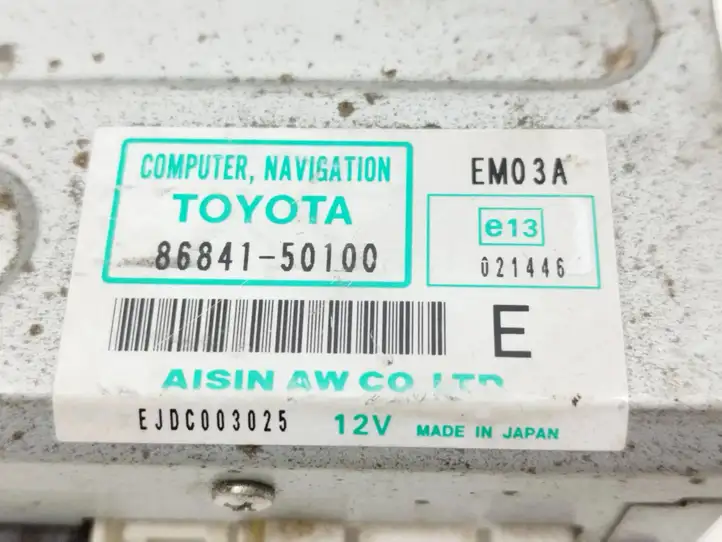 Toyota Prius (XW20) (2003 - 2009) 8684150100 Навигационный привод CD/DVD — фото 7